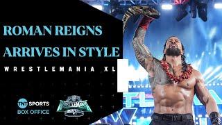 🩸 The Tribal Chief Roman Reigns honours The Bloodline in WrestleMania XL entrance