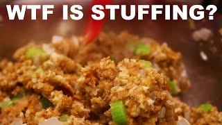 What is Thanksgiving stuffing and why is it also dressing?