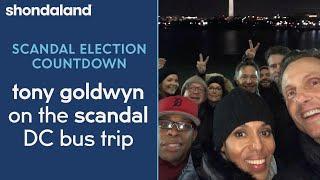 Scandal Election Countdown Tony Goldwyn Reminisces on The Secret Scandal DC Bus Trip  Shondaland