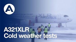 #A321XLR - Cold weather tests