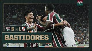 FLUTV - BASTIDORES - FLUMINENSE 5X1 RIVER PLATE - COPA CONMEBOL LIBERTADORES DA AMÉRICA 2023