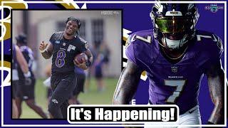 GREAT SIGNS for Baltimore Ravens offense