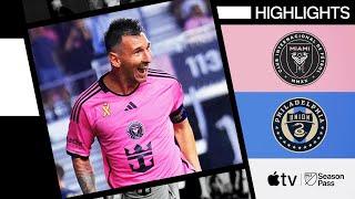 Inter Miami vs. Philadelphia Union  Messi is BACK  Full Match Highlights  September 14 2024