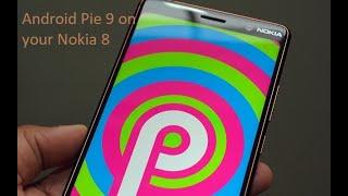 How to update pie OS to Nokia 8?  Android Pie 9 OS   Beta lab version  Android 9 Pie beta V5.110
