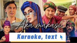 Munisa Rizayeva - Aka makasi Lyrics Text Karaoke music version
