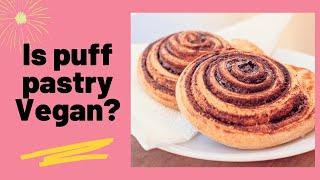 Is puff pastry vegan?  #veganlifestyle