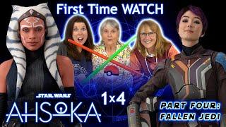 WHAT AN EXCITING SUPRISE  Ahsoka 1x4  Fallen Jedi  REACTION  FIRST TIME WATCHING