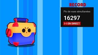 16 297 Spectateurs simultanés pour le RETOUR des BOITES  BRAWL TALK de la mise à jour BRAWL STARS