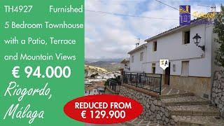 5 Bedroom Furnished Mountain View Townhouse Properties for sale in Spain inland Andalucia TH4927
