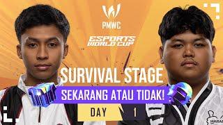 BM 2024 PMWC x EWC Survival Stage Day 1  PUBG MOBILE WORLD CUP x ESPORTS WORLD CUP