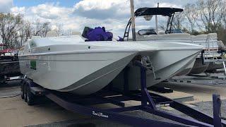 American Offshore 3100 Cat Boat  Ultra High Performance Powered by Twin 502’s Runs 100+