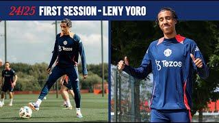 Leny Yoros First Session   Inside Training