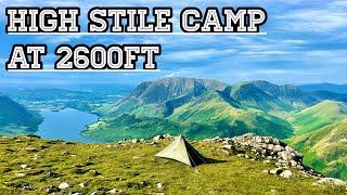 High Stile Solo Mountain Wild Camp