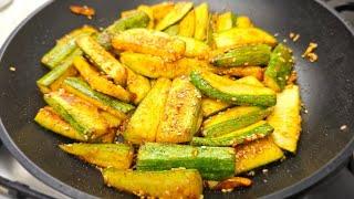 Zucchine incredibilmente deliziose Niente carne Ricetta di zucchine facile e veloce #9