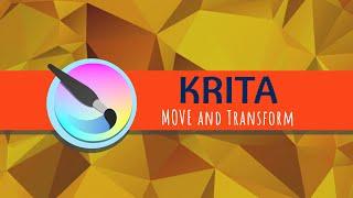 Krita For Beginners  Move and Transform Tool