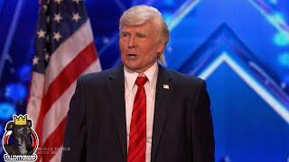 The Singing Trump Full Performance  Americas Got Talent 2017 Auditions Week 1 S12E01