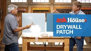 How to Patch a Drywall Hole  Ask This Old House