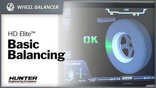 HD Elite™ Wheel Balancer Basic Balancing