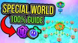 Super Mario Bros. Wonder 100% Full Guide - All Wonder Seeds Purple Coins & Entrances -Special World
