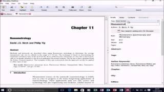 Referencing in Microsoft Word with Mendeley Desktop