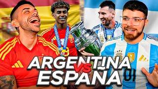 ARGENTINA VS ESPAÑA FINALISSIMA 2025. ¿QUÉ SELECCIÓN ES MEJOR? Debate ft. @DjMaRiiO