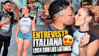 ITALIANA SOLTERA ENAMORADA DE LOS CHICOS LATINOS