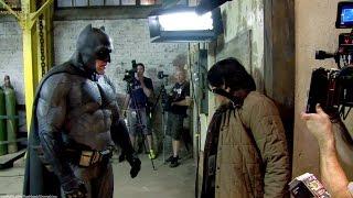 Batman suit Batman v Superman Behind The Scenes +Subtitles