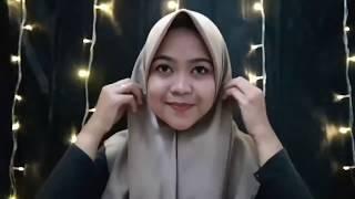 Tutorial Hijab Rawis Segi Empat Part 3