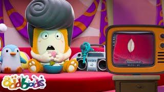 TV Isnt Always What Its Cracked Up To Be  Oddbods Cartoons  Funny Cartoons For Kids