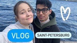 Saint-Petersburg VLOG  Part 1  My Indian boyfriend in Russia for the FIRST time