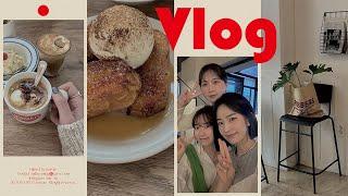 vlog  놀고 먹는 브이로그ㅣ킬포가 이렇게 많다고?ㅣ쉬지 않는 입.... 먹고 수다떠는 일상ㅣ트리밍버드 . 어다울 . 아틀리에파크