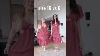 SIZE 6 vs SIZE 16 Try ON THE SAME OUTFITS 