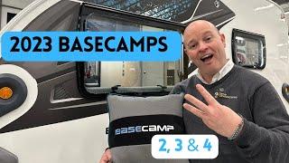 Forget camping in a tent - Buy a SWIFT BASECAMP 2023 - 2 3 or 4 berth