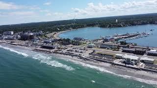 Nantasket Beach Hull Massachusetts by drone DJI Mini 2.