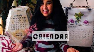 Creative DIY Calendar 2018   First Video  Happy New Year