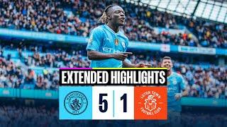 Man City 5-1 Luton Town  EXTENDED HIGHLIGHTS  KOVACIC & GVARDIOL both score BANGERS