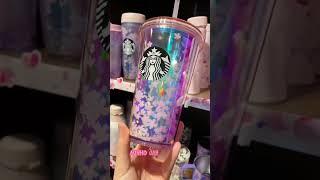 Japan Starbucks Sakura Collection #shorts #japan #starbucks #sakura #kawaii #япония #сакура #amv