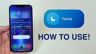 How To Use Focus on your iPhone