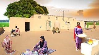 Pakistan Village Woman Morning Routine in Winter  Traditional Village Food  Village Life Pakistan