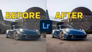 How To Edit Car Photos in Lightroom