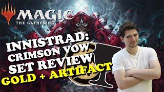 MTG - INNISTRAD CRIMSON VOW SET REVIEW GOLD + ARTIFACT - MAGIC THE GATHERING