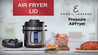 How to Use the Pressure Cooking Lid  Emeril Lagasse Pressure AirFryer