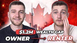 Canadas Wealth Gap Rich Owners & Broke Renters...