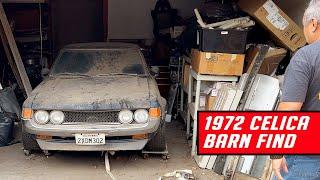 1972 Toyota Celica Barn Find - Parked for 20 years