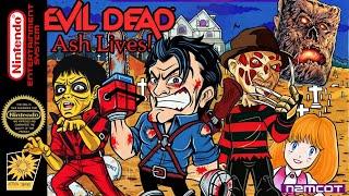 Evil Dead Ash lives - Hack of Splatterhouse Wanpaku Graffiti NES