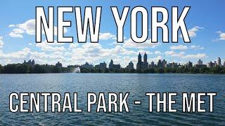 Central Park North to The Met Walk with me in New York City