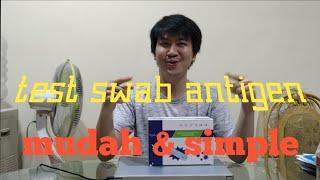 review test swab antigen covid gampang dan simple