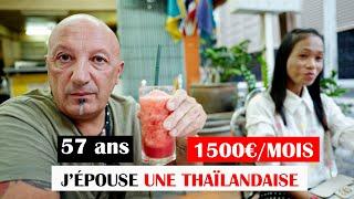 57 ans1500 Euros Mois il épouse une THAÏLANDAISE plus jeune site de Rencontre 