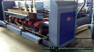 Corrugated Carton Box Machinery Auto Folder Gluer Machine