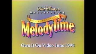 Melody Time - 1998 50th Anniversary Masterpiece Collection VHS Trailer